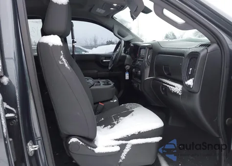 2021 Chevrolet Silverado 1500 4Wd Short Bed Custom из США, поврежденный, VIN 1GCPYBEK6MZ399852